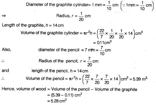 NCERT Solutions for Class 9 Maths Chapter 13 Surface Areas and Volumes a6 7